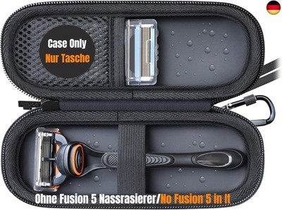 PU Etui Kompatibel mit Gillette Fusion 5 ProGlide Rasierer und Kompatibel mit