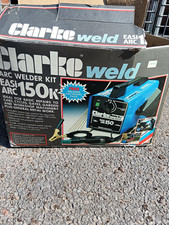 Clarke Weld Easi ARC 150K AC Stick Arc Welder Kit with Manual & Welding Rods