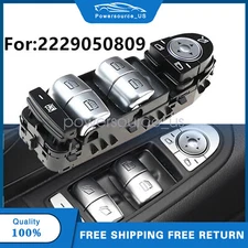 Driver Door Power Window Switch 2229050809 For Mercedes W222 S550 S350 S400
