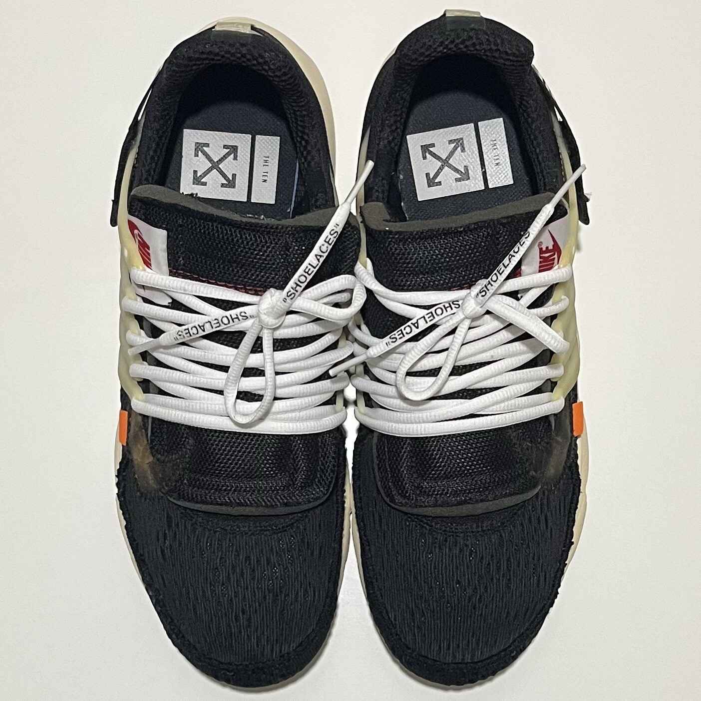 OFF WHITE X NIKE Taglia 11 Off White x Nike Air Presto The Ten Jordan SB Dunk Low Travis Vintage