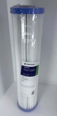 Pentair Pentek Whole house Pleated Sediment Water Filter Cartridge R30-20BB New