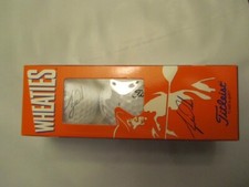 Tiger Woods Wheaties 3 Golf Balls Titleist Ball Box 1 Sleeve New