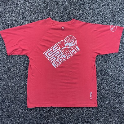 VTG The Source T Shirt Mens XL (XXL) Y2K 90s Rap Tee Magazine Eminem Benzino Y2K