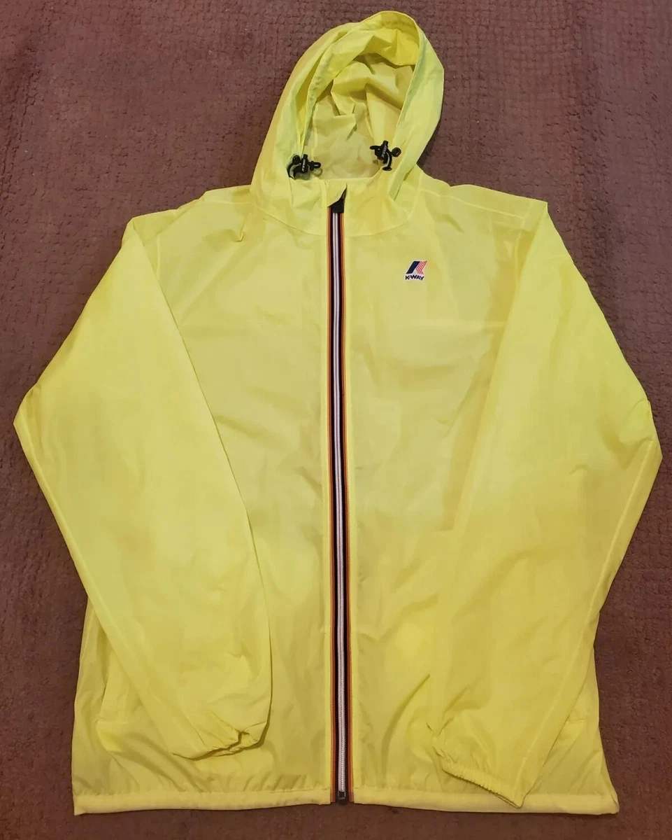K way deals jacket yellow