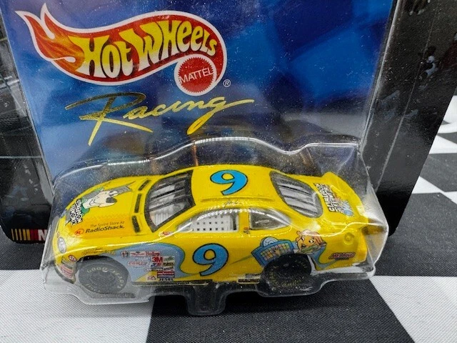 风火轮赛车纳斯卡速度与雷霆版#9杰夫·伯顿卡通网络 — 第 2/4 张图片