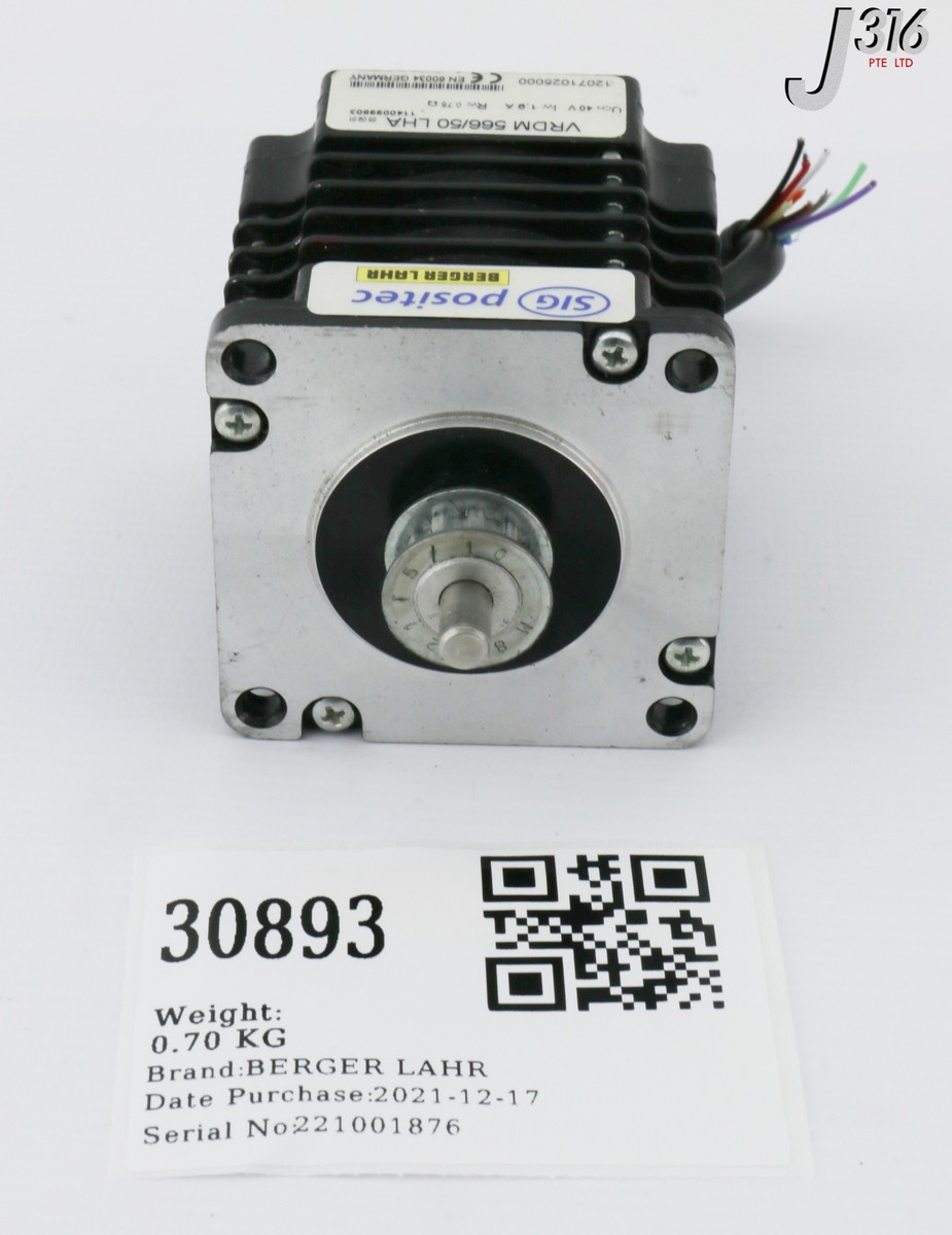 30893 BERGER LAHR 5-PHASE STEPPING MOTOR VRDM 566/50 LHA | eBay