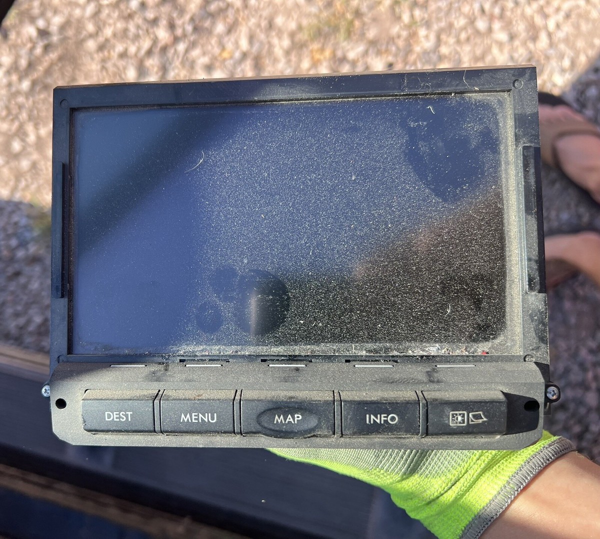 2006-09 SUBARU LEGACY OUTBACK KENWOOD GPS NAVIGATION SYSTEM OEM P