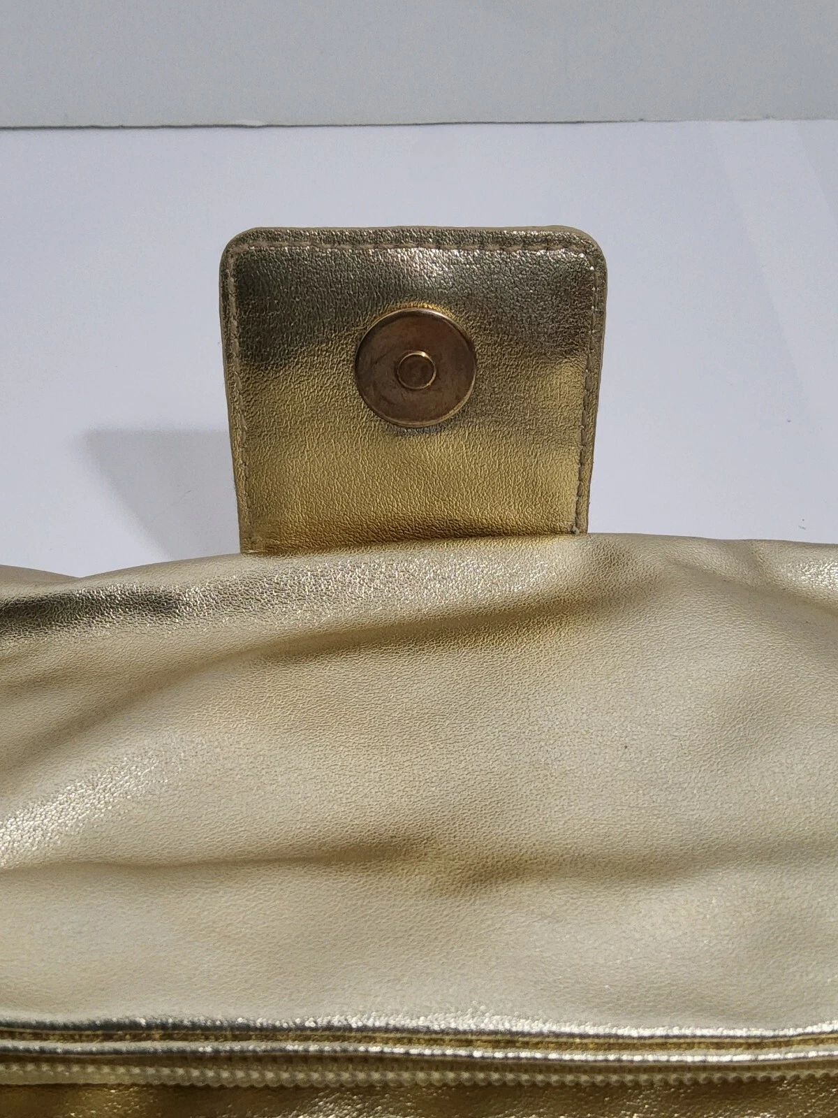 Borsa pochette VERSACE Parfums oro ecopelle matrimonio formale sera borsetta