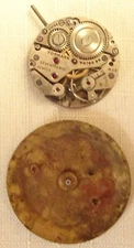 Dumont Wristwatch Movement 17J Antique Men's Parts or Repair