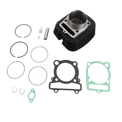 ⊹ATV Cylinder Piston Top End Kit Black 55V‑11633‑00‑00 For Big Bear 350 4x4 - Picture 5 of 12