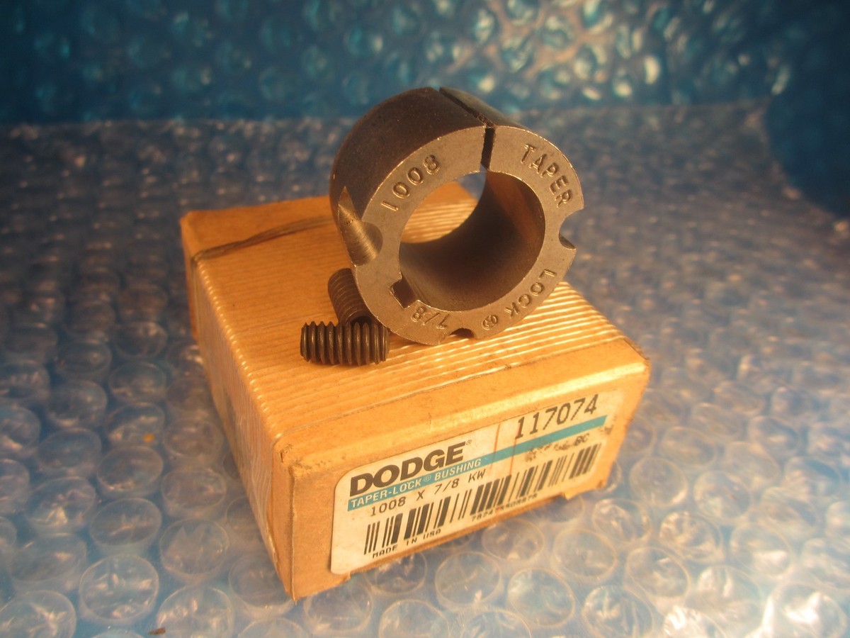 DODGE 117074, 1008 X 7/8 KW, TAPER LOCK BUSHING BORE SIZE 7/8
