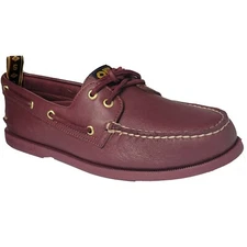 Sperry Top Sider Mens AO 2 Eye 85th Burgundy Boat Shoes