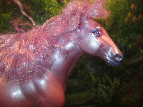 Vintage Kenner Fashion Star Fillies ~❤️~ Pink 1987 Toy Horse #403 - Picture 3 of 5