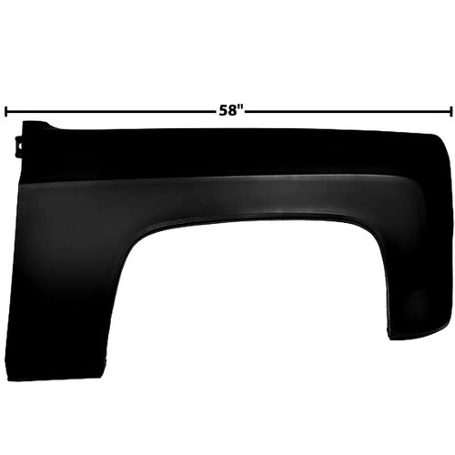 Front Fender Panel No Marker Lamp Hole Right Side EDP 7380 Chevy Pickup Truck eBay