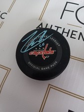 Zachary Fucale Washington Capitals Puck Signed Autograph Signature Coa