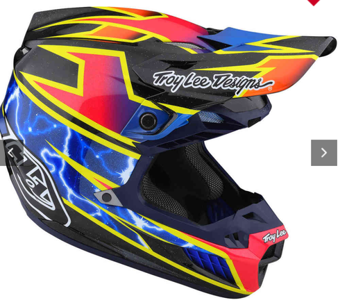 Troy Lee Designs Troy Lee Designs SE5 Lightning MIPS Carbon Casco Motocross L - Picture 1 of 3