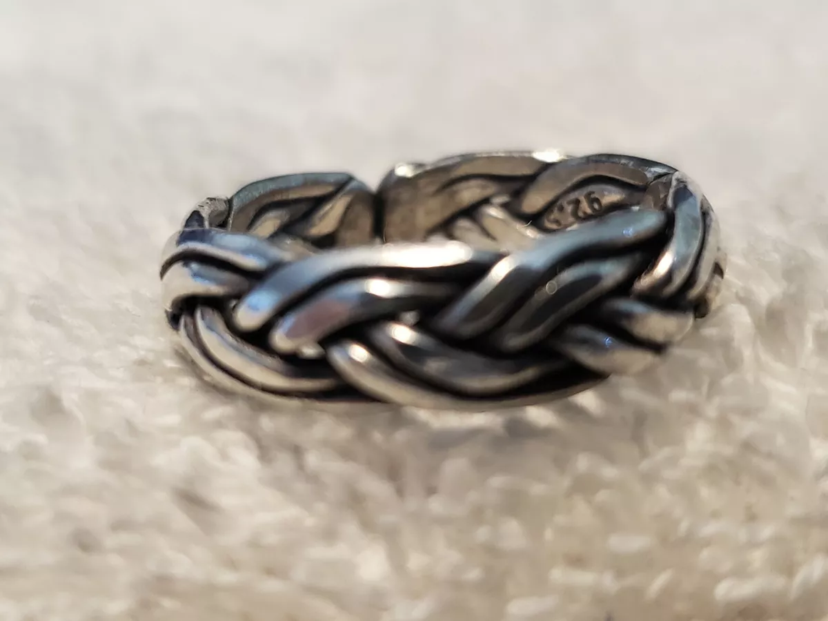 Braided wire ring deals