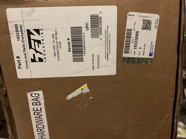 Genuine Cover Tonneau Hard Rolling By Revandreg 19333085 For Sale Online Ebay