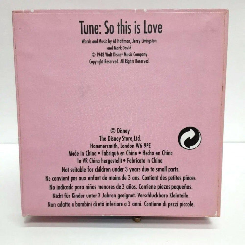 Caja de música Disney Cenicienta joyero - Imagen 6 de 8