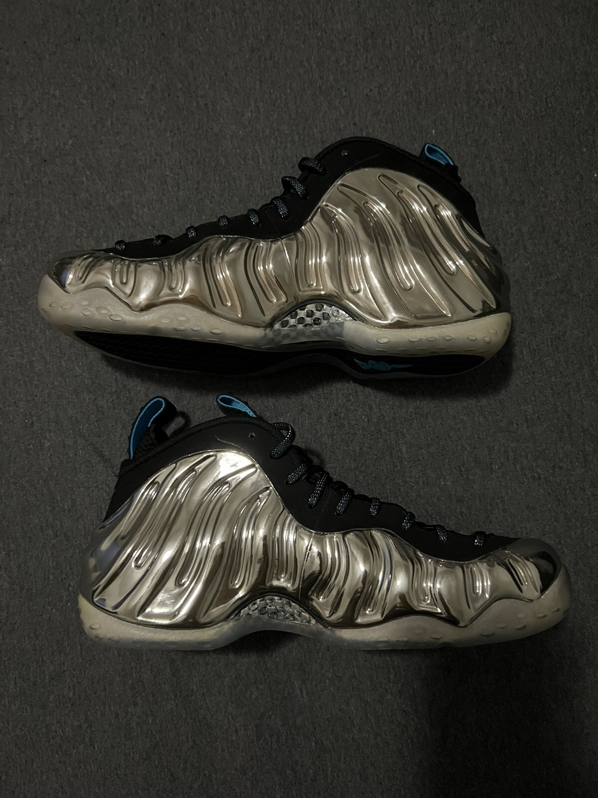 Size 9 Nike Air Foamposite One QS All Star Chromeposite 2015