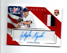 2015 USA Baseball National Team Jerseys Prime Signatures #16 Stephen Nogosek /25