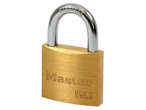 Master Lock - V Line Brass 40mm Padlock - Keyed Alike 2341 - Afbeelding 1 van 1