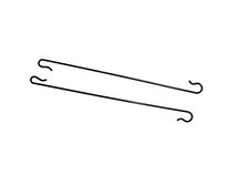 Mustang Retainers Headliner Bow 1969 - 1970 Fastback - Scott Drake Mustang Retainers Headliner Bow 1969 - 1970 Fastback - Scott Drake