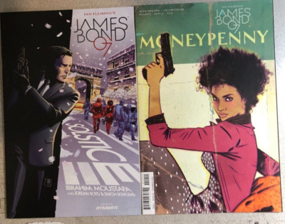 JAMES BOND 007 lot of (2) issues, as shown (2016/2017) Dynamite Comics FINE+