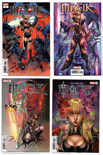 Magik #1 2 3 4 J. Scott Campbell TRADE Cover A Set LOT 2025
