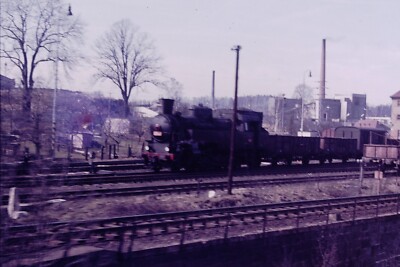 1978 Tschechische Panzerlok DDR Dampflok Zittau Eisenbahn Dia Ref 306