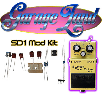 BOSS SD-1　WEED MOD Boss SD-1 (super duper mod) DIY - YouTube
