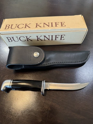 Buck 118 Vintage 1971-1986 Pre Date Code Near Mint With Box - Picture 1 of 6