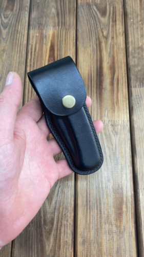 Buck Messer Lederscheide mit Gürtelclip / mache ich auf Bestellung - Video 1 von 1