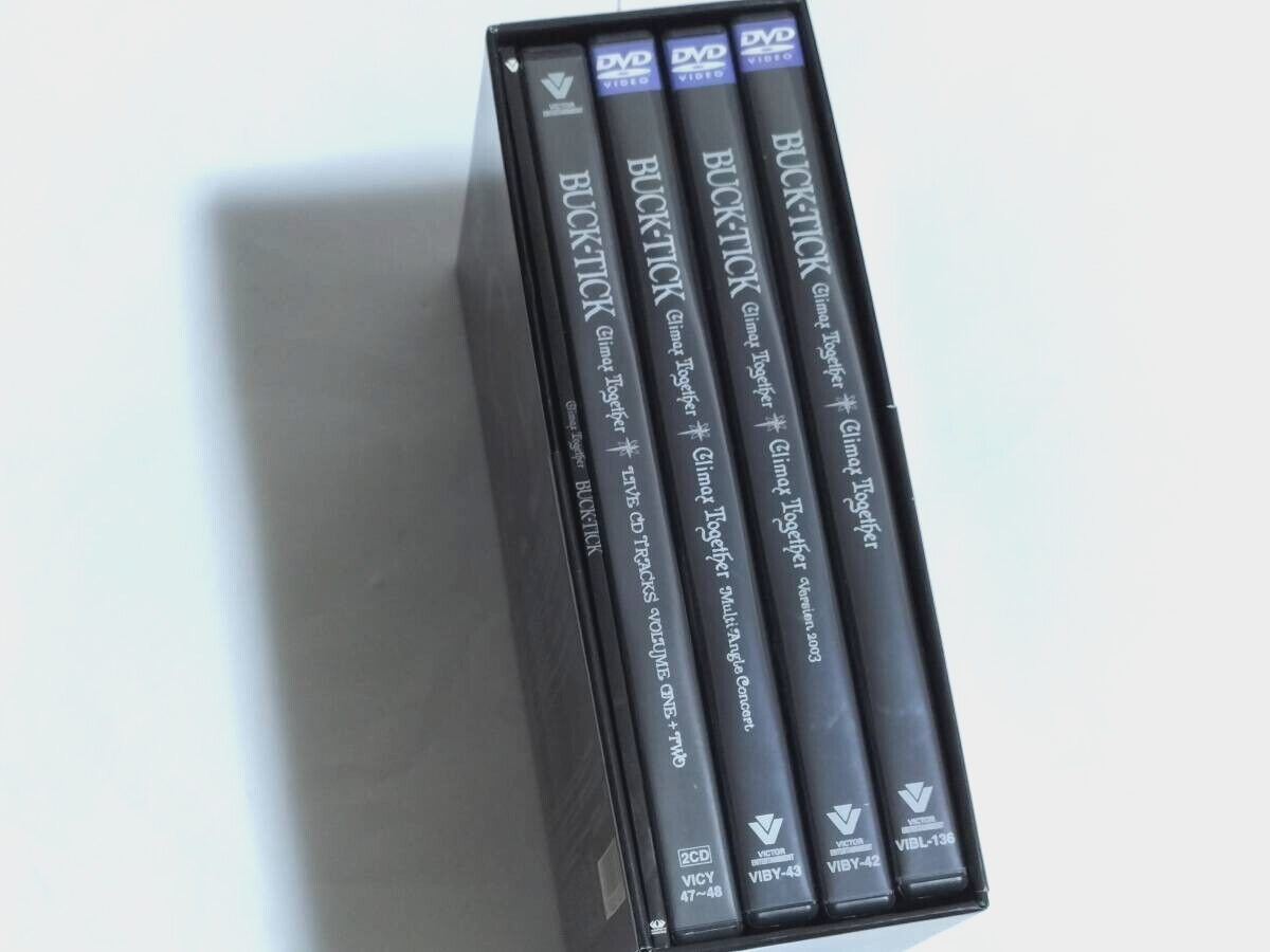 BUCK-TICK DVD Climax Together Collector's Box Limited BUCK-TICK DVD Climax Together Collector's Box Limited