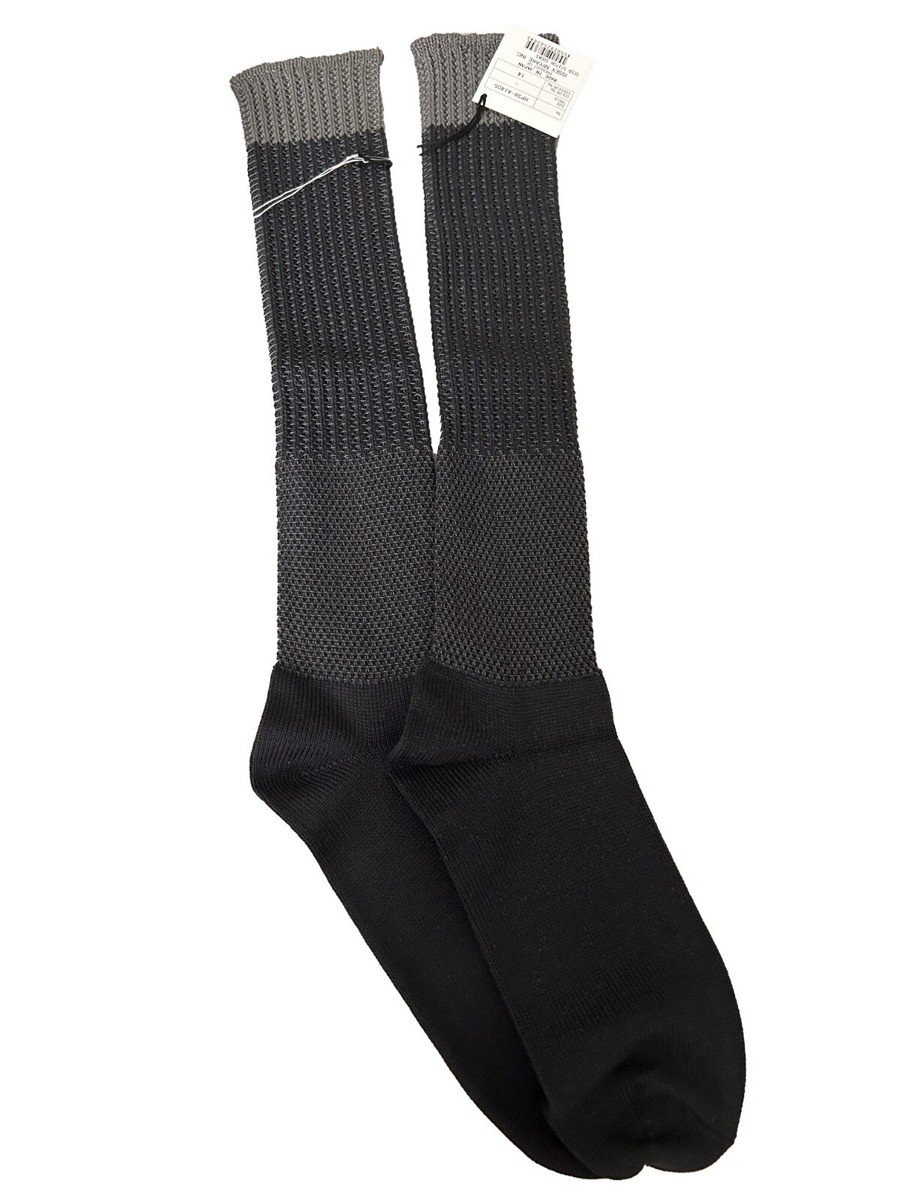 HOMME PLISSÉ ISSEY MIYAKE Black & Gray Churros Socks | eBay