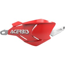 Acerbis Red/White X-Factory Handguards | 2634661005