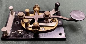 Telegraph Key J-38 WWII Signal Corps Military Morse Code Ham Radio