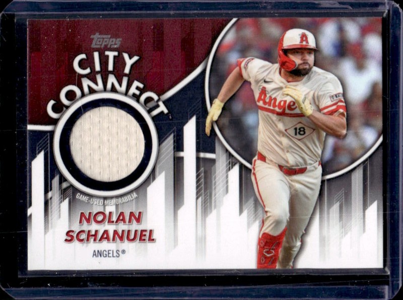 2026 Topps Nolan Schanuel City Connect Swatch Jersey #CC2-NS