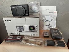 Canon EOS M10 Black Mirrorless Camera Lens Kit with EF-M15-45 IS STM