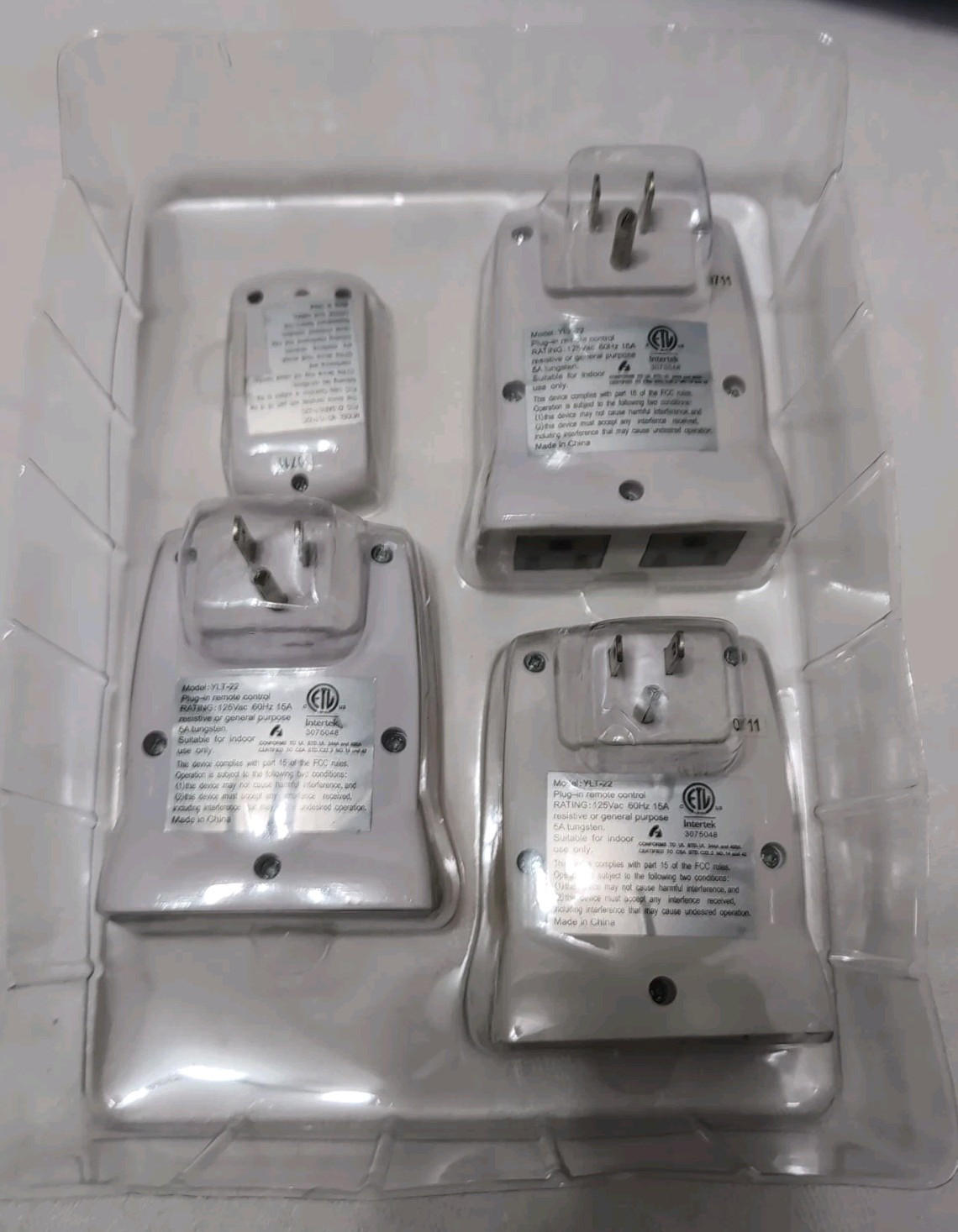GE Indoor Wireless Power Outlets With Remote Control 3 Pk #0357408