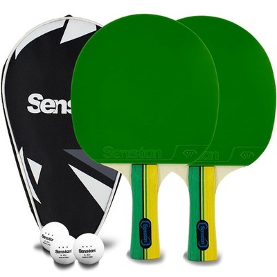 Senston Ping Pong Paddles Family Entertainment Set for Entertainment or Compe...