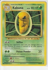 Kakuna 6/108 Evolutions Pokemon Near Mint
