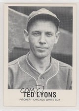 1977-84 TCMA Renata Galasso Series 3 Ted Lyons #110 HOF 0l4h