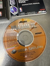 NBA Jam T.E. Tournament Edition Sega Saturn Game With Box And Manual