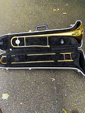 Yamaha YSL-354 Bb Tenor Slide Trombone Lacquered Brass 8in Bell Case