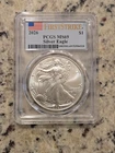 2026 MS 69 FIRST STRIKE Silver Eagle, PCGS, SEMIQUICENTENNIAL