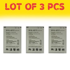 Lot of 3 PCS For LG BL-45F1F Battery for Risio 3 Fortune 2 Phoenix 3 4 Rebel 2 4