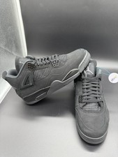 Nike Air Jordan 4 IV retrò nere Black Cat 2025- 46 (EU) US 12 Graphite Noir