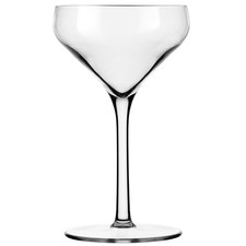 Libbey 92452 Infinium Prism Plastic 8 Oz. Coupe Glass - 12 / CS