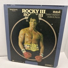 Rocky III RCA CED Videodisc Movie